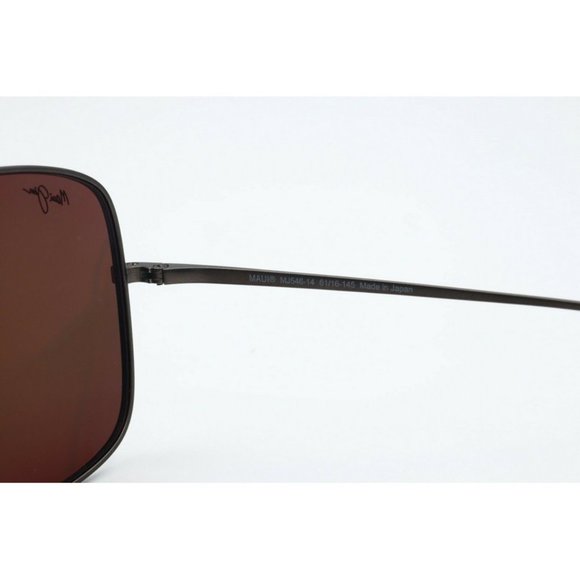 Maui Jim Triton MJ 546-14 Square Grey Sunglasses - CHANGE LENSES - Picture 5 of 6